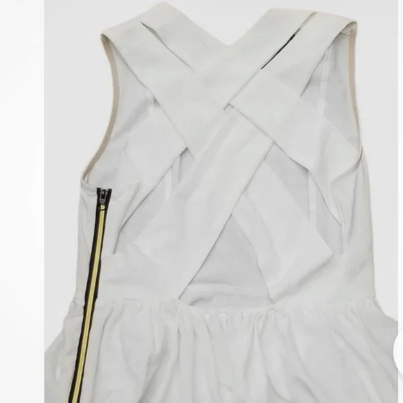 Nieman Marcus White Sleeveless Dress, size M - Picture 8 of 8